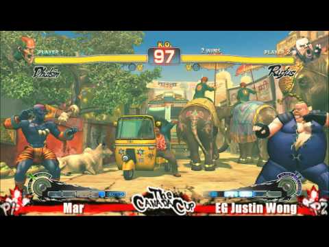 Mar vs EG Justin Wong Canada Cup 2010 SSF4 Singles