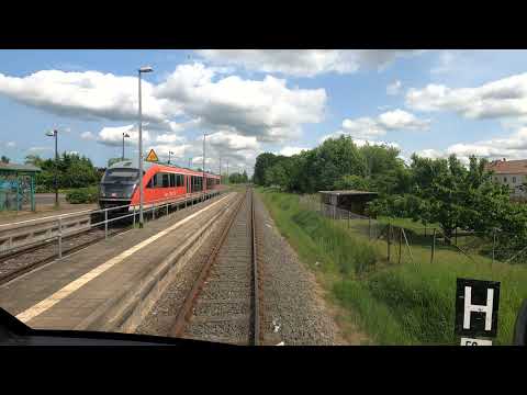 Führerstandsmitfahrt + RB11 Rostock Hbf - Tessin