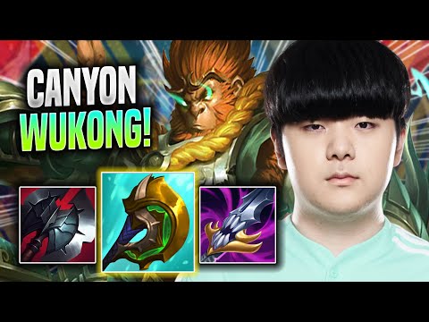 CANYON IS A BEAST WITH WUKONG! - DK Canyon Plays Wukong JUNGLE vs Talon! | Season 2022