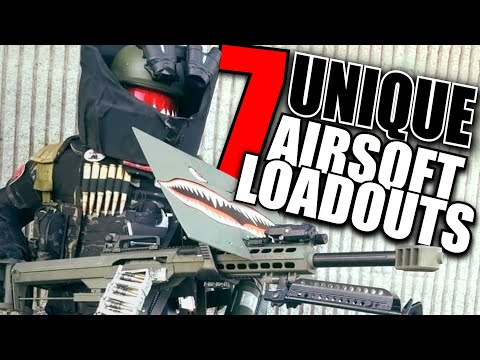 TOP 7 Unique Airsoft Loadouts - SCP, World War 1 Airsoft, Cowboys, & Metal Gear Solid!