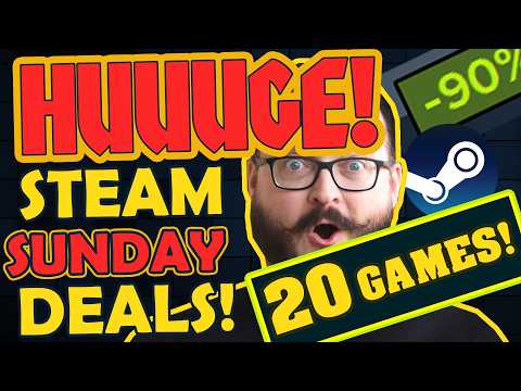 HOT Steam Sunday Deals! 20 Discounted Games to SLAY your Boredom! ⚔️