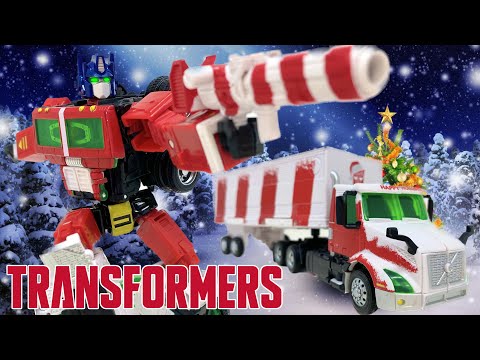 Transformers Generations HOLIDAY OPTIMUS PRIME Review