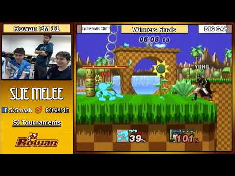 Rowan PM 11: Greasy (Fox, Snake, Marth, Roy ) Vs. Miffee (MK, G&W, D3) - Winners Finals