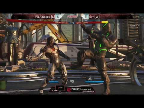 Alucard (Cyborg) vs Grr (Bane) - Grand Final - NLBC v.68 - Injustice 2 [1080p/60fps] HD
