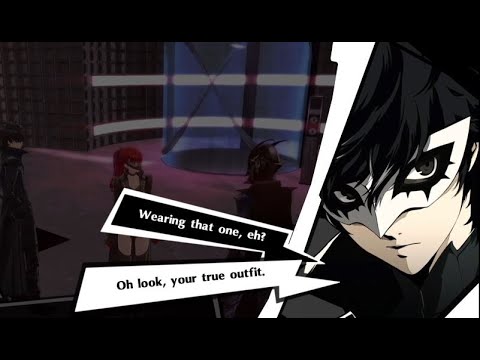 Akechi Commented On His True Outfit - Persona 5 Royal