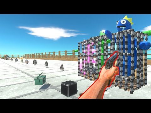 Avatar Fps rescue x6 rainbow friends - Animal Revolt Battle Simulator