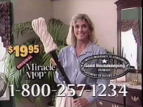 Miracle Mop Commercial 1996 #2