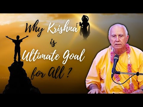 Why Krishna is Ultimate Goal for All ? | HH Purusatraya Swami Maharaj |  SB 6.4.32
