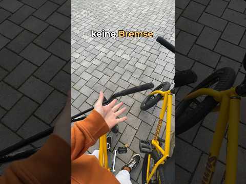 So bremst man ohne BREMSE! #bmx #tricks