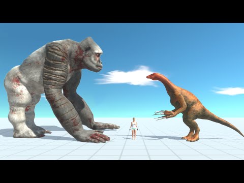 GORO & THERIZINOSAURUS vs EVERY UNIT - Animal Revolt Battle Simulator