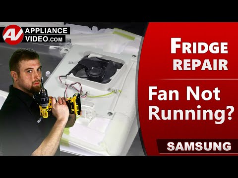 Refrigerator Repair - Fresh Food Section Is Not Cooling - Evaporator Fan Motor