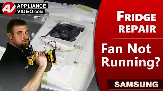 Refrigerator Repair - Fresh Food Section Is Not Cooling - Evaporator Fan Motor