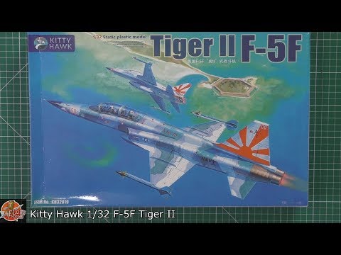 Kitty Hawk 1/32 F-5F Tiger II review
