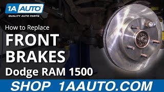 How to Replace Front Brakes 94-02 Dodge RAM 1500