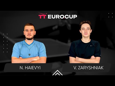 20:15 Nazarii Haievyi - Vadym Zaryshniak 12.11.2024 TT Euro.Cup Ukraine Master. TABLE 4