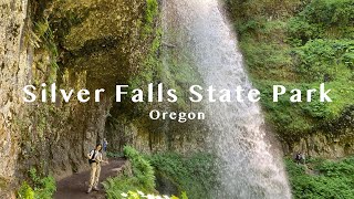 【ポートランド駐在妻vlog】#14 週末ハイキング！Silver Fallsに行ってみた🥾