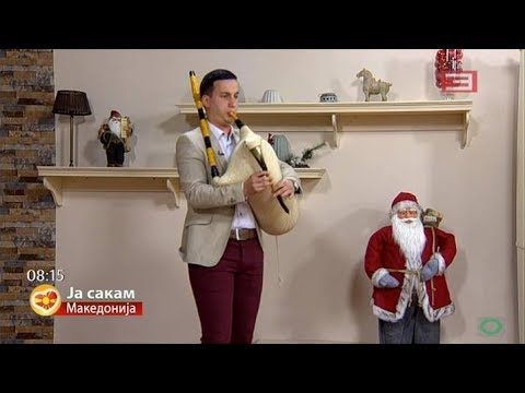 ,,Македонска селска гајда''  Петар Ангеловски ( гајдаџија) Ја сакам Македонија