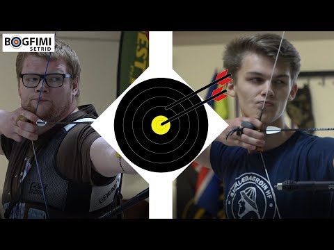 Oliver VS Ragnar Gummi Archery Special "HIT OR MISS" - Gold Recurve