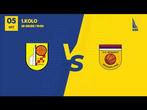 KK Posušje  - KK Mladost - 1.kolo - 2024/2025 - KSBIH