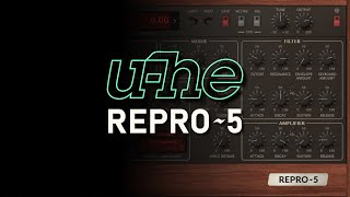 Video thumbnail for U-he REPRO-5 vst. my favorite presets by patricio a. morón