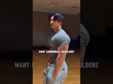 Get Cannonball Shoulders Without Equipment