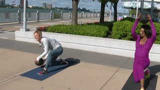 Fitness Friday: 16-minute full body workout with slam balls
