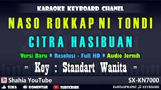 Download lagu NASO ROKKAP NI TONDI KARAOKE TAPSEL | Shahia Youtube mp3