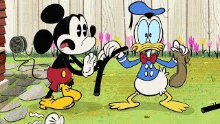 Gone To Pieces | A Mickey Mouse Cartoon | Disney Shorts