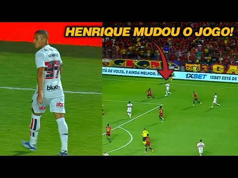HENRIQUE ENTROU VOANDO NO JOGO! | Henrique Carmo vs Sport (16/08/25) by IRFHD