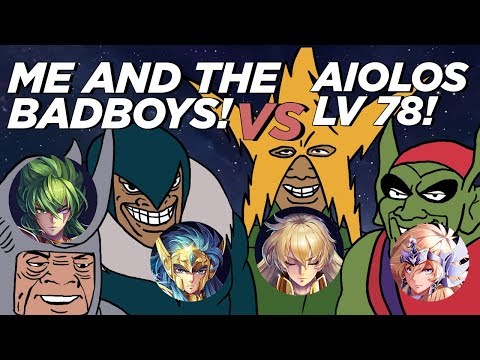 Saint Seiya Awakening: My Absolute Control Line Up Making Lv 78 Aiolos Surrender?
