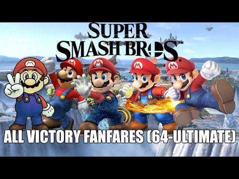 Super Smash Bros. Victory Fanfares (1999-2021) (64-Ultimate+ALL DLC)