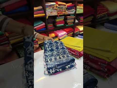 New Arrivals!! Mirchi Linen Sarees | Price Rs.1199/- |Shop@www.ruffletrends.com or ruffletrends app