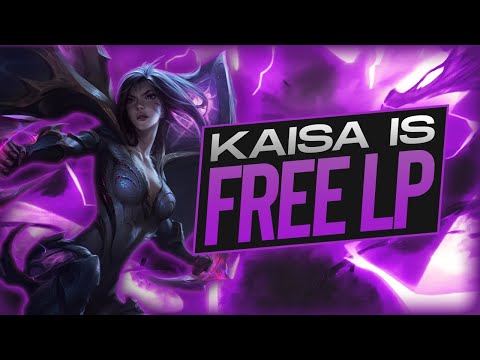 KAISA IS FREE LP! HOW TO GAIN LP QUICK | DIAMOND ADC