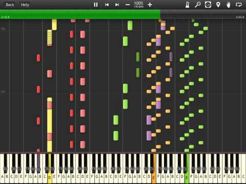 Donkey Kong 64 - Jungle Japes Minecart (Synthesia)