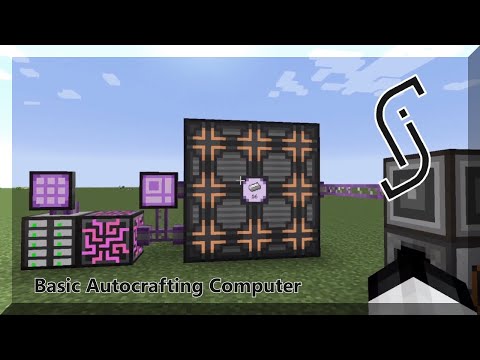 How to Setup a Basic Autocrafting Computer in Applied Energistics 2