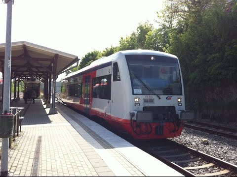 Führerstandsmitfahrt: City-Bahn Chemnitz von Stollberg nach Oelsnitz