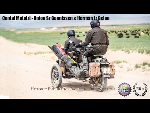 Peking to Paris 2019: Anton Sr Gonnissen and Herman Jr Gelan - Contal Mototri