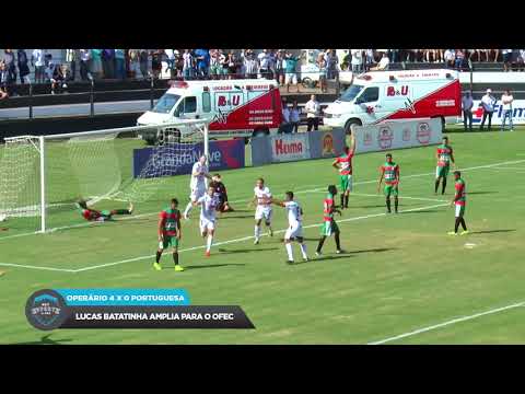 Gols de Operário 4 x 0 Portuguesa - TV NEC