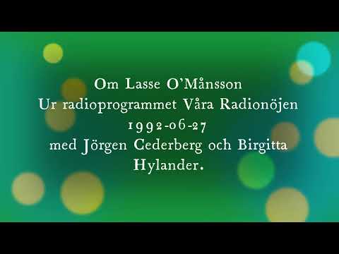 Om Lasse O'Månsson (Våra Radionöjen 1992)