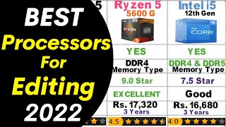 Best Processors for Desktop PC 2022  Best CPU Proc