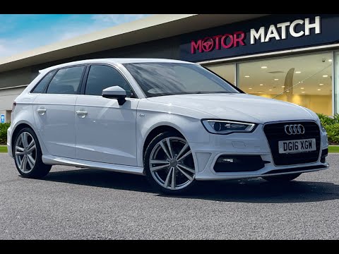 Used 2016 Audi A3 1.4 TFSI CoD S line Sportback at Chester | Motor Match cars for sale