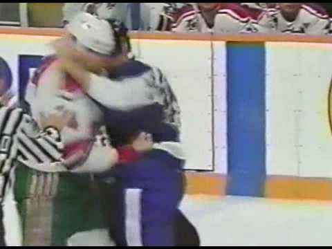Scott Stevens vs Daniel Marois Feb 1, 1992