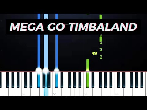 MEGA DO TIMBALAND - Selton DJ (Piano Tutorial)
