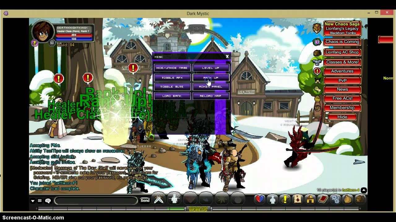 Adventure Quest worlds mod menu