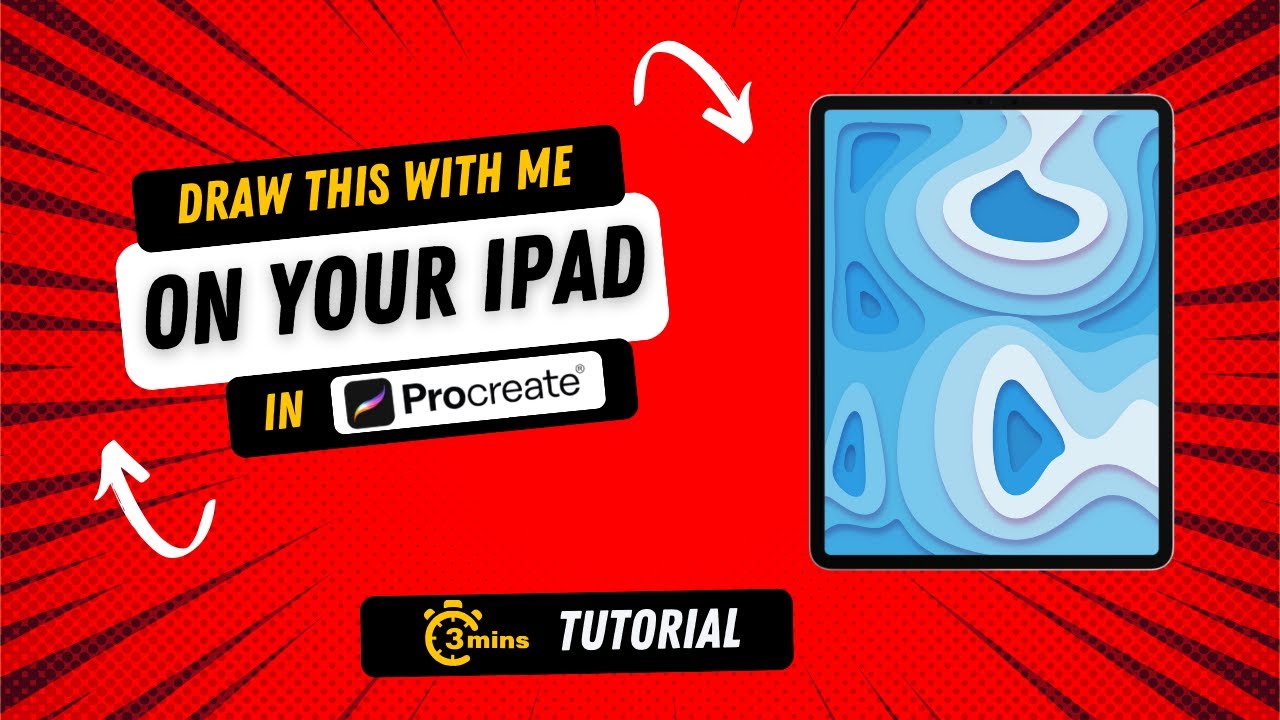 Draw this Paper Cut Effect In Procreate ! Full tutorial