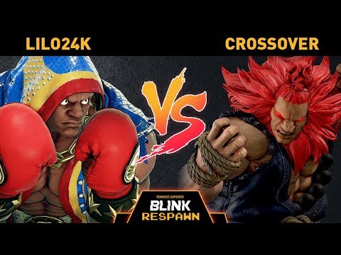 Lilo24K (Balrog) Vs SonicBox Crossover (Akuma) - Blink Respawn - Top 24