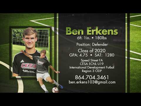 Ben Erkens - Class of 2020