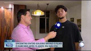 Exclusivo: filho do goleiro Bruno fala sobre relação com pai e planos futuros, no Balanço Geral