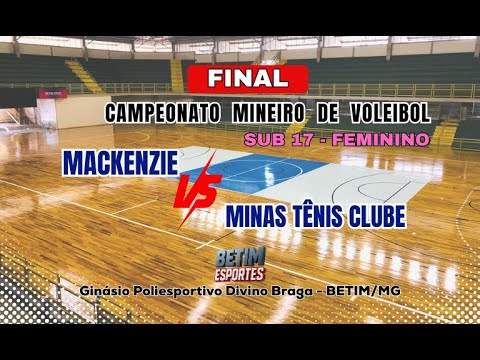 Betim VIBRA! Mackenzie Conquista o Título Mineiro de Vôlei Feminino Sub-17!