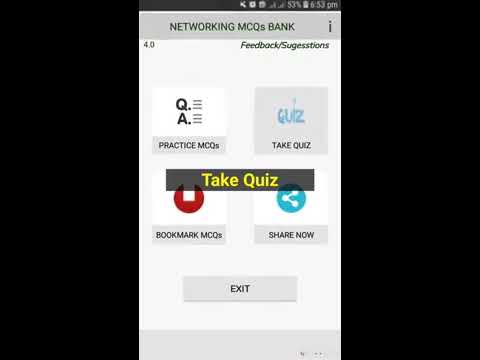 Networking MCQs Tests Video